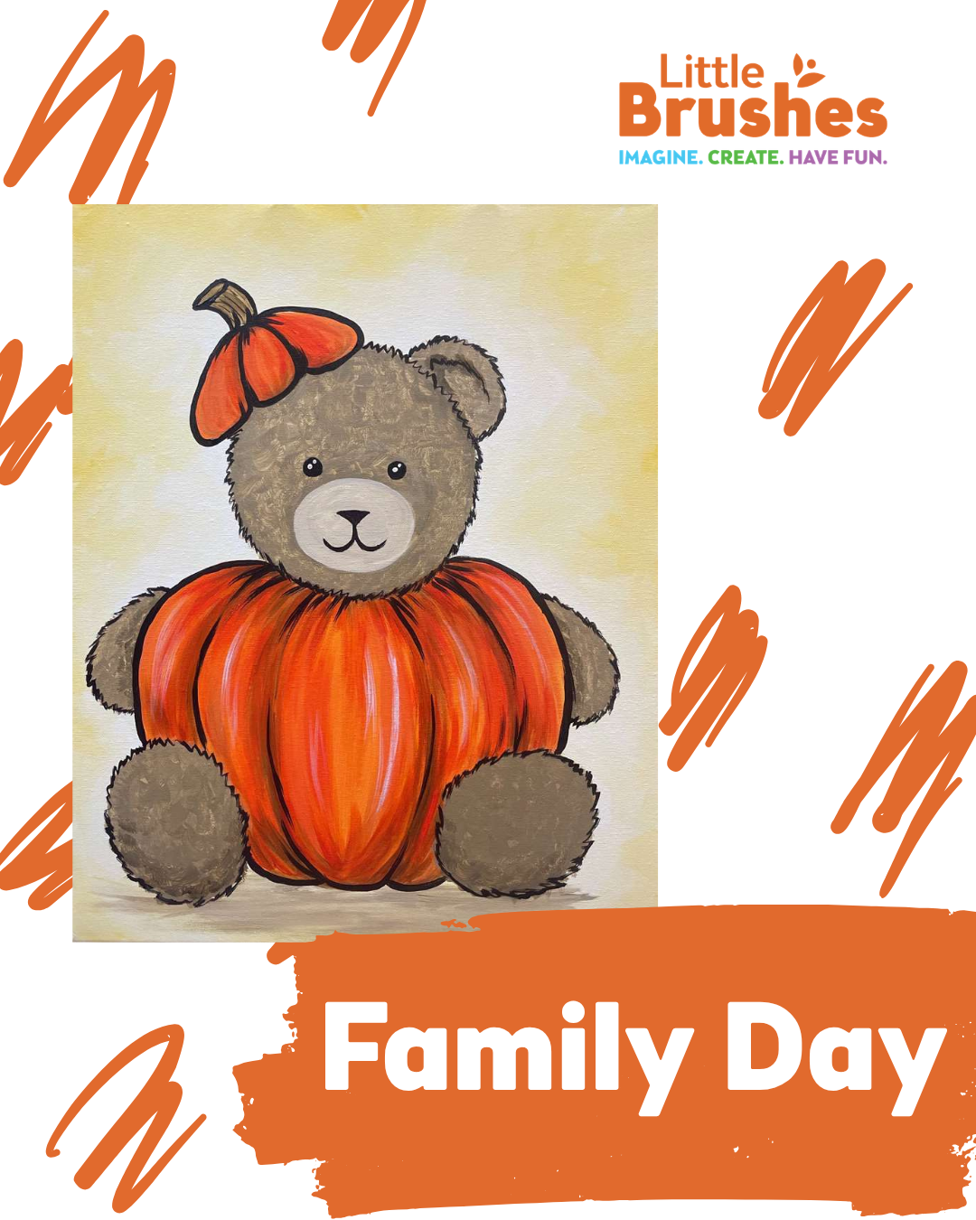 A Bear-y Cute Pumpkin